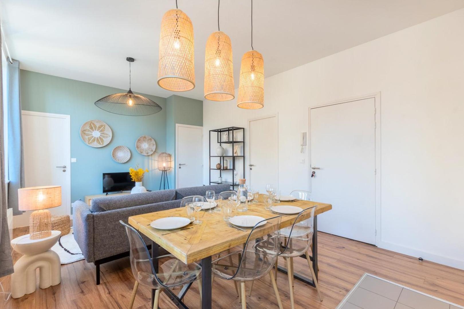 Modern, Quiet 3-Bedroom Apartment With Parking Marcq-en-Baroeul Exterior foto